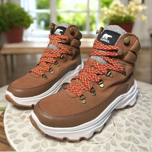 Sorel Kinetic Breakthru Conquest Insulated Winter Snow Sneaker Boots 9.5 - Picture 4 of 10